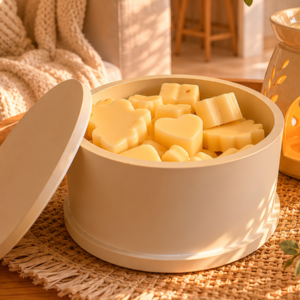 Wax Melts Linha Stone Nature | Pastilhas Aromáticas 40g para Rechaud e Difusor