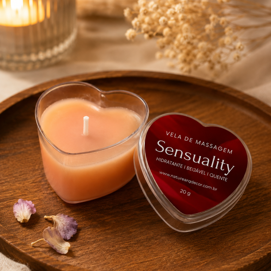 Vela de Massagem 20g Nature I Hidratante Beijável | Morango Chocolate Tutti Frutti - Imagem 7