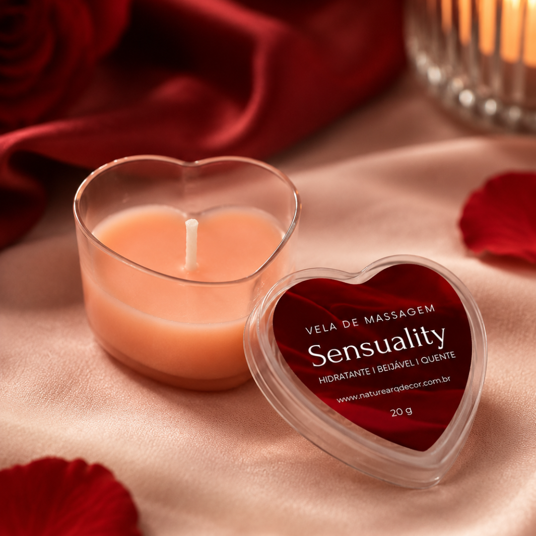 Vela de Massagem 20g Nature I Hidratante Beijável | Morango Chocolate Tutti Frutti - Imagem 4