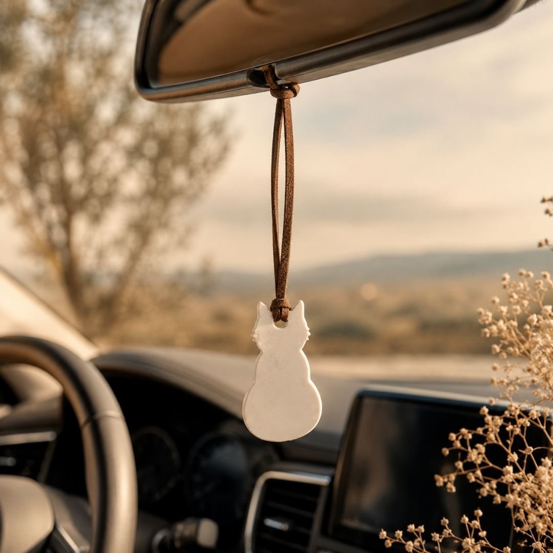 Aromatizador Chaveiro Miau I Carro, Closet e Ambientes I Nature - Imagem 3