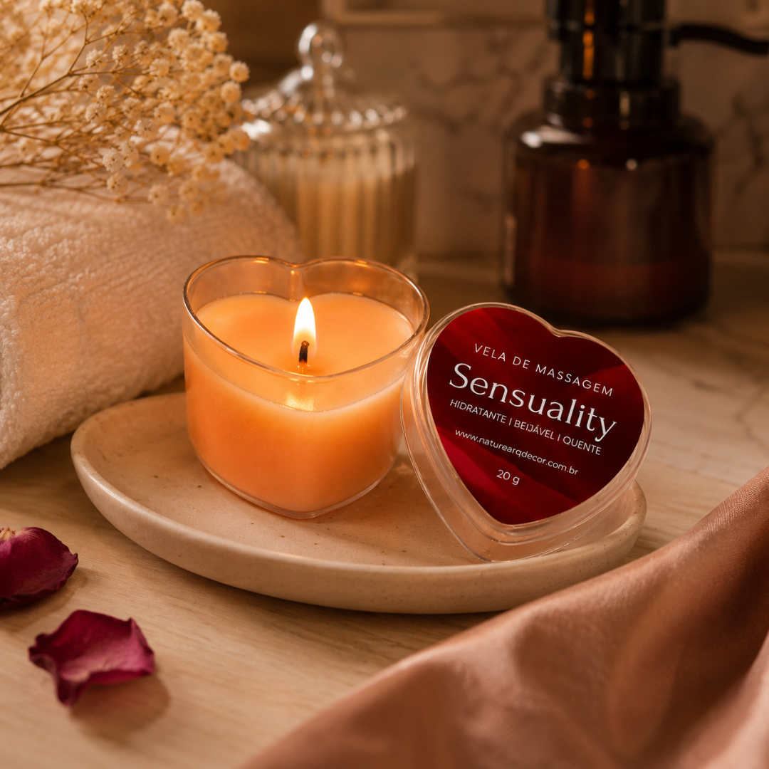 Vela de Massagem 20g Nature I Hidratante Beijável | Morango Chocolate Tutti Frutti - Imagem 9
