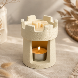 Rechaud Castelo Stone | Aromatizador para Wax Melts, Essência, óleos essênciais