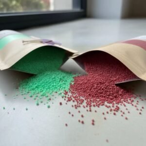 Kit 2 Velas em Pó 60g Verde e Vermelha | Cera Natural Areia Ecológica