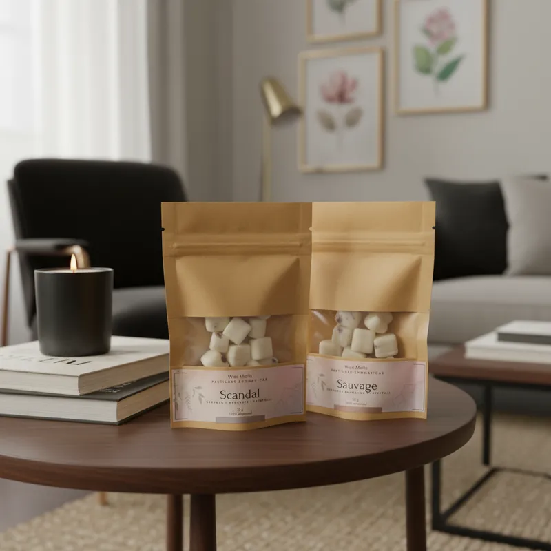 Kit 2 Wax Melts 20g Pastilhas Aromáticas I Aromaterapia Linha Black Nature