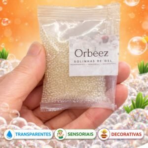 Bolinhas de Gel Orbeez 2 mil Transparente I Para vela em pó